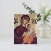 Carte Postale Icône représentant la Sainte Mère de la Passion (Debout devant)
