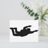 Carte Postale icône skydiver (Debout devant)