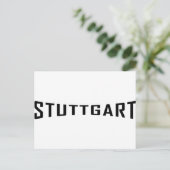 Carte Postale icône stuttgart deutschland (Debout devant)