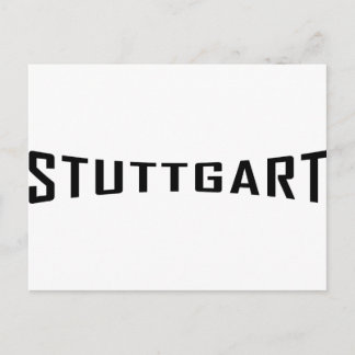 Carte Postale icône stuttgart deutschland