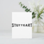 Carte Postale icône stuttgart deutschland (Debout devant)