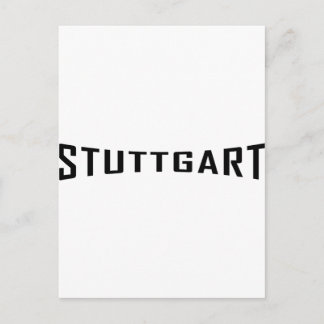 Carte Postale icône stuttgart deutschland