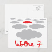 Carte Postale Icône Wolke 7 (Devant / Derrière)
