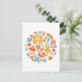 Carte Postale Icônes de Floride (Debout devant)