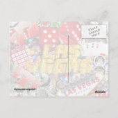 Carte Postale Icônes de Las Vegas - Lumières (Dos)