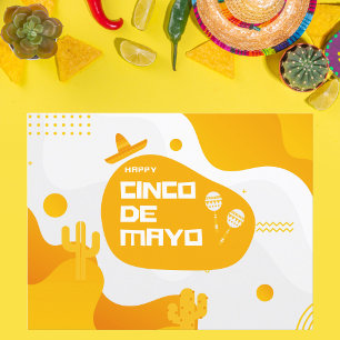 Carte Postale Icônes Fiesta Cinco de Mayo