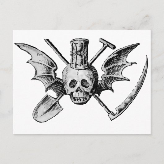 Carte Postale Icones Mortis (détail) (Devant)