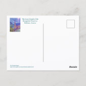 CARTE POSTALE ICONIC CHURCH STEEPLE, HALLSTATT, AUSTRIA (Dos)