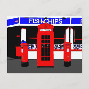 Carte postale Icons Anglais