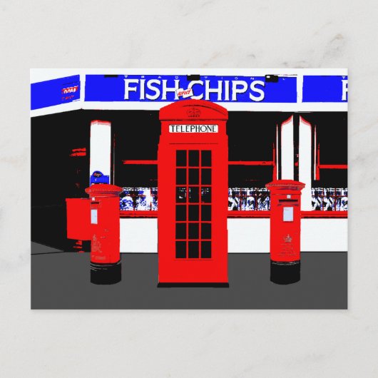 Carte postale Icons Anglais (Devant)