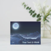 Carte Postale Icy Planet, Lune gelée (Debout devant)