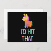 Carte Postale ID A Touché Pinata Pour Cinco De Mayo Mexican (Devant / Derrière)