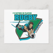 Carte Postale I'd Rather Be Playing (Devant)