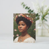 Carte Postale Ida B Wells Floral Art Tribute (Debout devant)