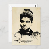 Carte Postale Ida B Wells Light Light Truth Cote (Devant / Derrière)