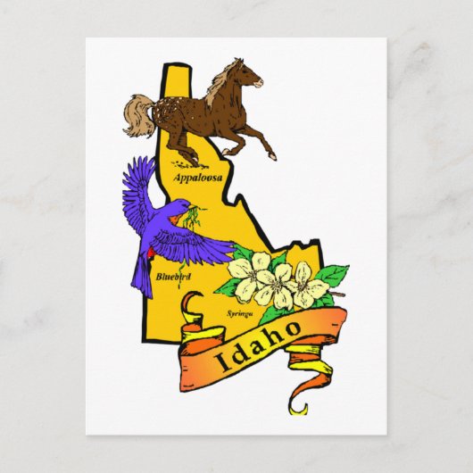 Carte Postale Idaho (Devant)