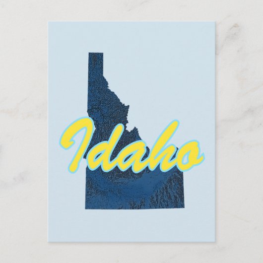Carte Postale Idaho (Devant)