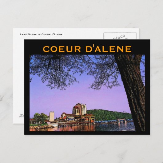 Carte postale Idaho (Devant / Derrière)