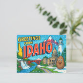 Carte postale IDAHO (Debout devant)