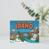 Carte postale IDAHO (Debout devant)