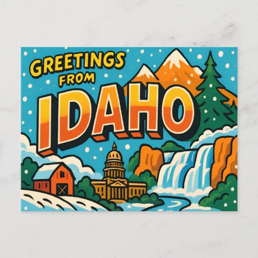 Carte postale IDAHO (Devant)