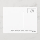 Carte Postale Idaho (Dos)