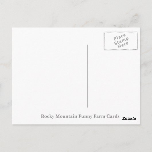 Carte Postale Idaho (Dos)