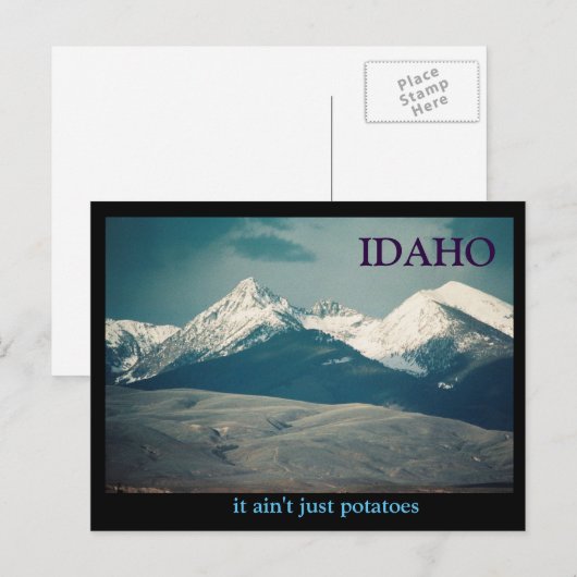 Carte postale Idaho (Devant / Derrière)