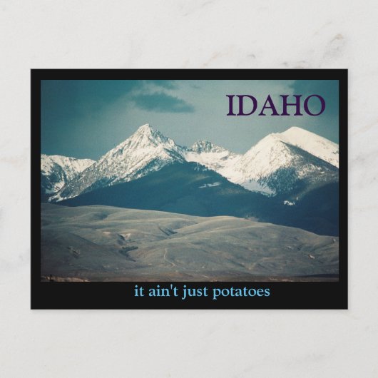 Carte postale Idaho (Devant)