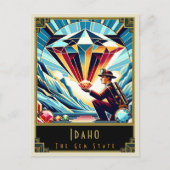 Carte Postale Idaho | Art déco (Devant)