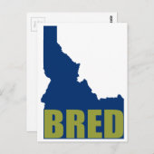 Carte Postale Idaho Bred (Devant / Derrière)