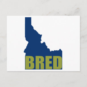 Carte Postale Idaho Bred