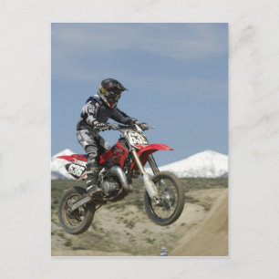 Carte Postale Idaho, course de motocross, course de moto