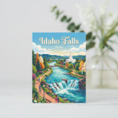 Carte Postale Idaho Falls Idaho (Debout devant)