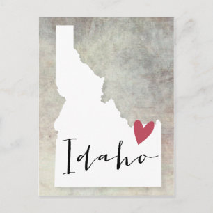 Carte Postale Idaho Love