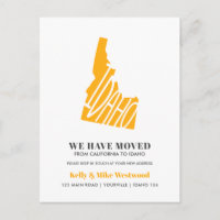 IDAHO Nous avons déménagé Nouvelle adresse Nouveau