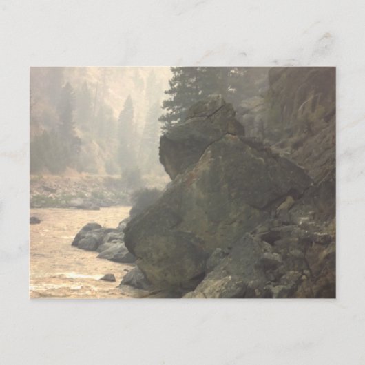 Carte Postale Idaho, rivière saumon (Devant)