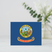 Carte Postale Idaho State Flag (Debout devant)