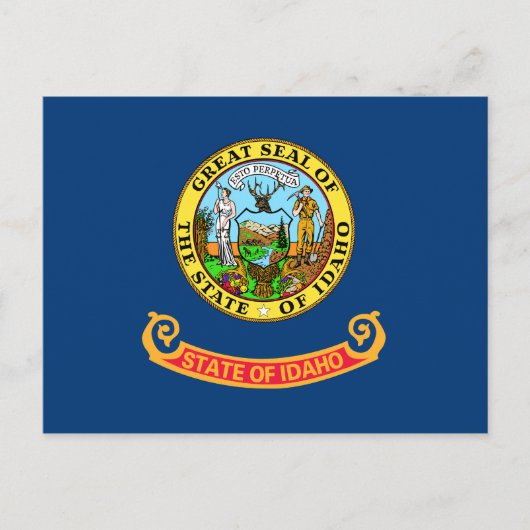 Carte Postale Idaho State Flag (Devant)