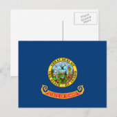 Carte Postale Idaho State Flag (Devant / Derrière)