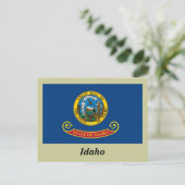 Carte Postale Idaho State Flag (Debout devant)