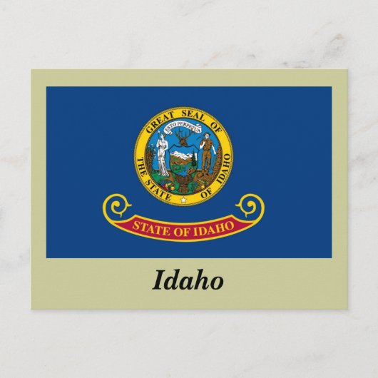 Carte Postale Idaho State Flag (Devant)