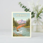 Carte Postale Idaho vintage (Debout devant)