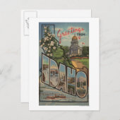 Carte Postale IdahoGrandes Scènes De LETTREIdaho (Devant / Derrière)
