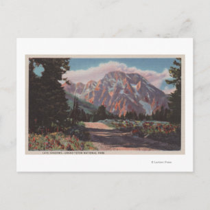 Carte Postale IdahoVue du parc national de Grand TetonIdaho
