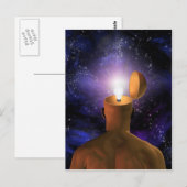 Carte Postale Idée à l'esprit (Devant / Derrière)