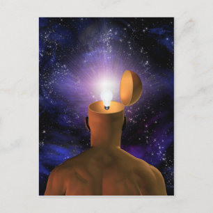 Carte Postale Idée à l'esprit