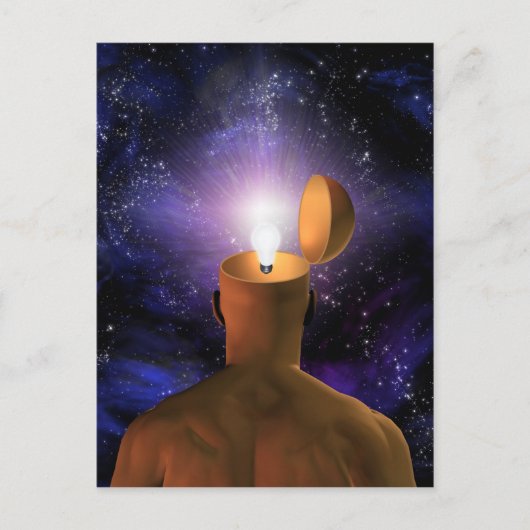 Carte Postale Idée à l'esprit (Devant)