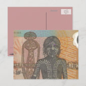 Carte Postale idée autochtone (Devant / Derrière)