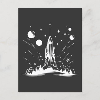 Carte Postale idée de cadeau parfait pour les fans d'espace et l